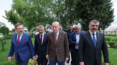 Selimiye yeniden ibadete açıldı Cumhurbaşkanı Recep Tayyip Erdoğan, “Muhalefetin koltuk kavgalarıyla boşa hrcayacak tek