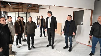 Kartepe’de 3 bin 500 metrekare alana yapılacak spor kompleksinde çalışmalar