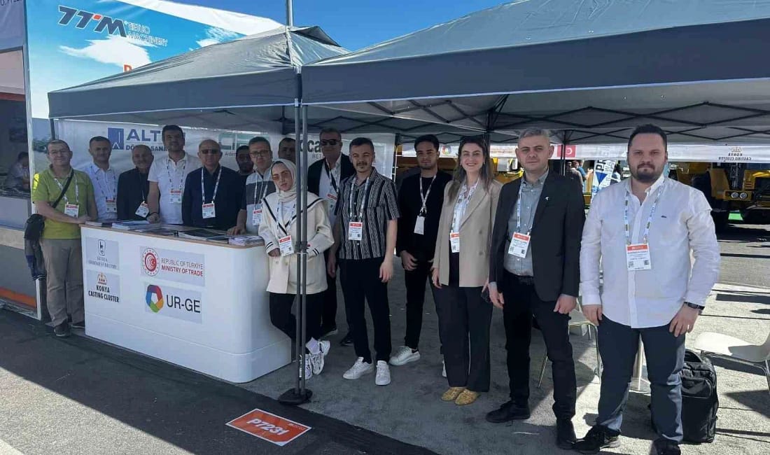 Konya Sanayi Odası’nın UR-GE Projesi kapsamında Konyalı döküm sanayicileri ABD’nin