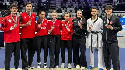 Milli taekwondocular, İtalya ve Almanya’da düzenlenen organizasyonların ilk gününde toplam