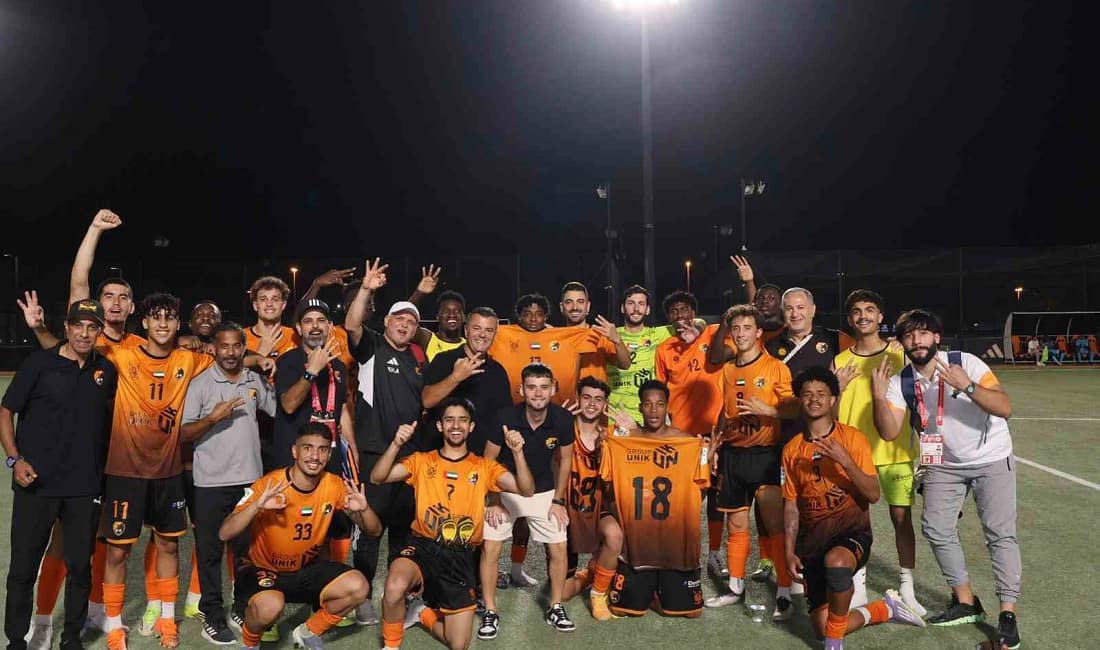 Çağrı Karakuş, Körfez futbolunda istikrarlı yükselişini sürdürüyor Hollanda doğumlu Türk futbolcu Çağrı Karakuş, forma giydiği Birleşik Arap