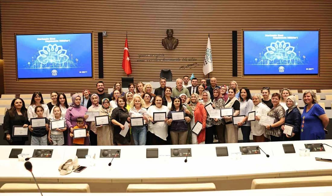 Nilüfer’de sertifikalı kadın gücü Nilüfer Belediyesi ve Nilüfer Halk Eğitim Merkezi iş birliğiyle düzenlenen