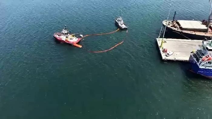 Marmara Denizi’nde dev kirlilik tatbikatı Gemlik Körfezi’nde denizde meydana gelebilecek petrol ve türevi madde kaynaklı