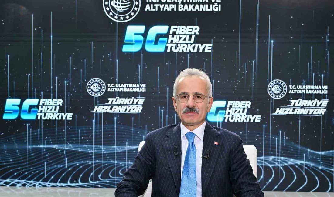 Bakan Uraloğlu 5G için tarih verdi Ulaştırma ve Altyapı Bakanı Abdulkadir Uraloğlu, 1 Nisan 2026’da ilk