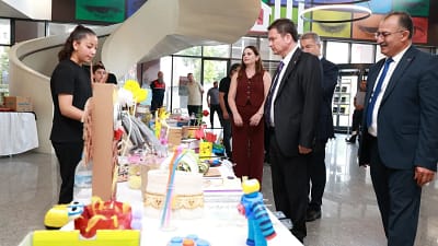 Osmangazi Belediyesi’nin düzenlediği Okullar Arası Atık Toplama Yarışması’nda en fazla