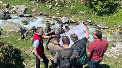 Kestel Belediye Başkanı Ferhat Erol, Uludağ’ın eteklerindeki Alaçam Mahallesi’nde planlanan