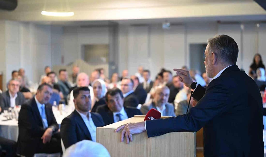 BTSO Başkanı İbrahim Burkay Demirtaş’taki firma sahipleriyle buluştu Bursa Ticaret ve Sanayi Odası (BTSO) Yönetim Kurulu Başkanı İbrahim
