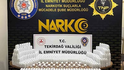 Tekirdağ’ın Çorlu ilçesinde narkotik ekiplerinin düzenlediği operasyonda zula olarak kullanılan