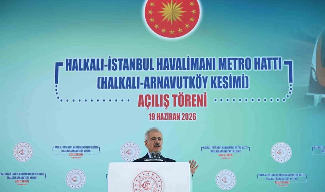 Bakan Uraloğlu: “Bakanlığımızca İstanbul’a kazandırılan toplam raylı sistem hattı uzunluğu 180 kilometreye ulaştı” Ulaştırma ve Altyapı Bakanı Abdulkadir Uraloğlu, “Türkiye’deki bin 58 kilometrelik