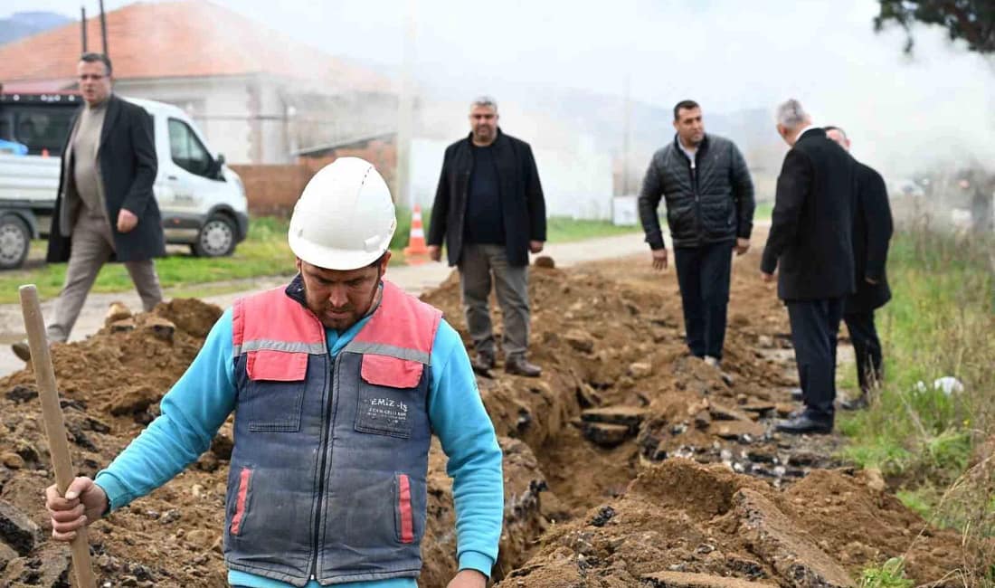 Delemenler’de 40 yıllık su hattı yenileniyor MASKİ, Alaşehir Delemenler Mahallesi’nde son bir yılda 250 arızanın yaşandığı