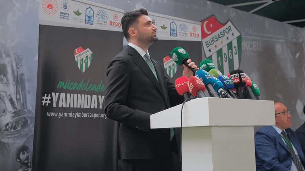 Bursaspor Başkanı Enes Çelik