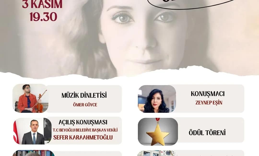 Tomris Uyar Öykü Günleri Beyoğlu’nda başlıyor Beyoğlu Belediyesi tarafından bu yıl 5’incisi düzenlenen Tomris Uyar Öykü