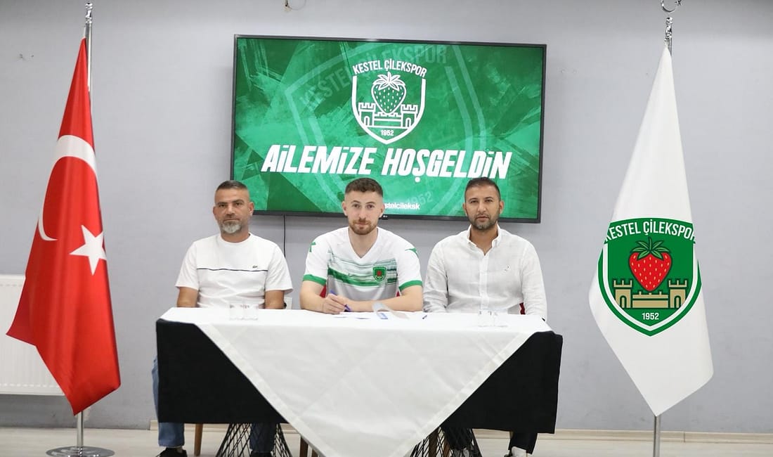 Kestel Çilekspor Furkan Keskinoğlu ile anlaştı Geçtiğimiz sezon Fethiye İdmanyurdu ile şampiyonluk yaşayan kanat oyuncusu Furkan