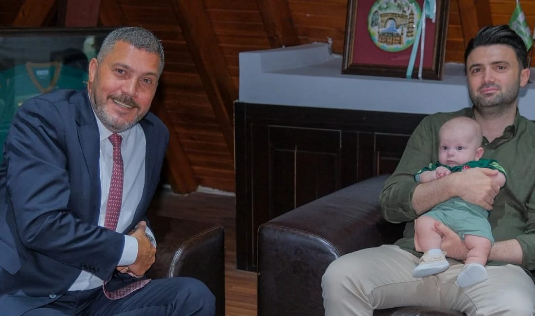 Yeşil beyazlılar, SMA hastası Çağan Ata’ya nefes olacak Bursaspor, SMA Tip-1 hastası Çağan Ata Taran’ın tedavisine destek olmak