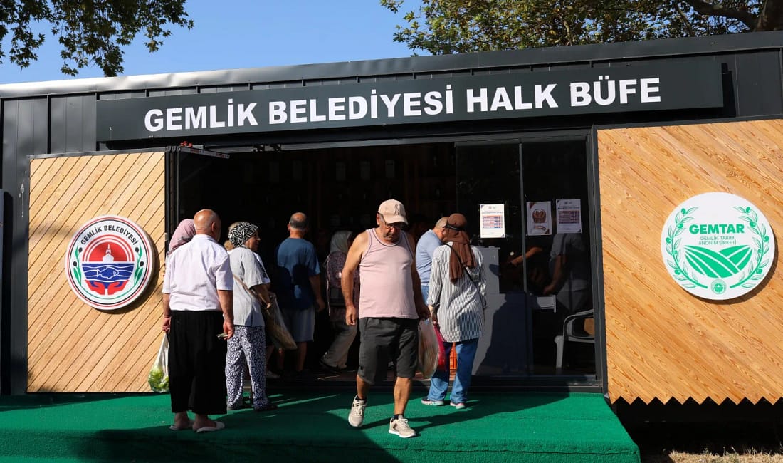 Gemlik’te ekonomik alışveriş durağı: Halk Büfe Gemlik Belediyesi, vatandaşların temel gıda ürünlerine kolay, sağlıklı ve ekonomik