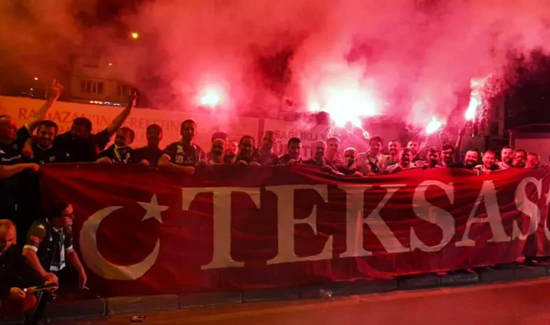 Bursaspor Yeni Malatyaspor deplasmanına TEKSAS yazılı formayla çıkacak Bursaspor Başkanı Enes Çelik, göğüs sponsoru konusunda henüz anlaşma sağlanmadığını,