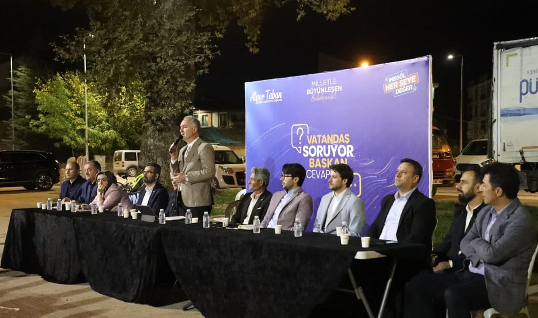 İnegöl’ün altyapısı gündemde İnegöl Belediye Başkanı Alper Taban, “Vatandaş Soruyor Başkan Cevaplıyor” ismiyle