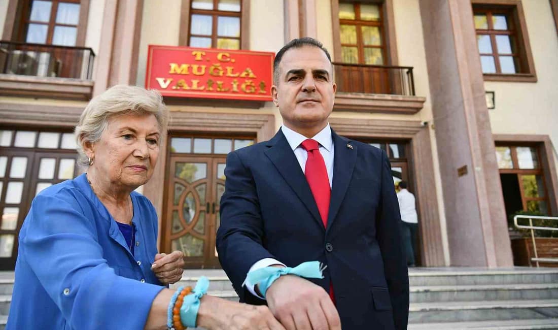 “Muğla, Sumud Filosu’nun yanında” Muğla’da Anadolu’dan Gazze’ye Platformu üyeleri Vali Dr. İdris Akbıyık’ı ziyaret