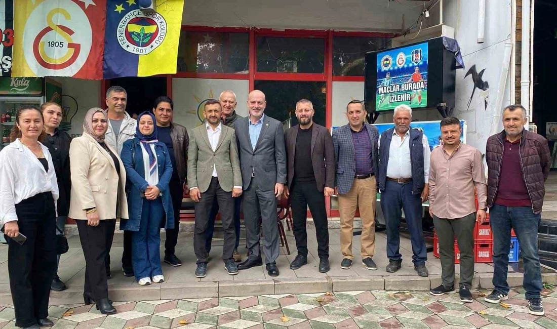 Zafer Işık’tan AK Parti Sarıgöl Teşkilatına ziyaret AK Parti 27. Dönem Bursa Milletvekili Zafer Işık, Sarıgöl İlçe