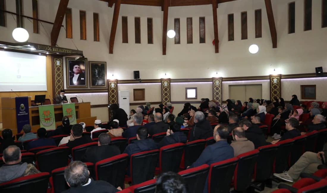 Başkan Taban’dan genç çiftlere çağrı İnegöl Belediyesi’nin Aile Hayatı İyileştirme Derneği iş birliğinde düzenlediği “Aile