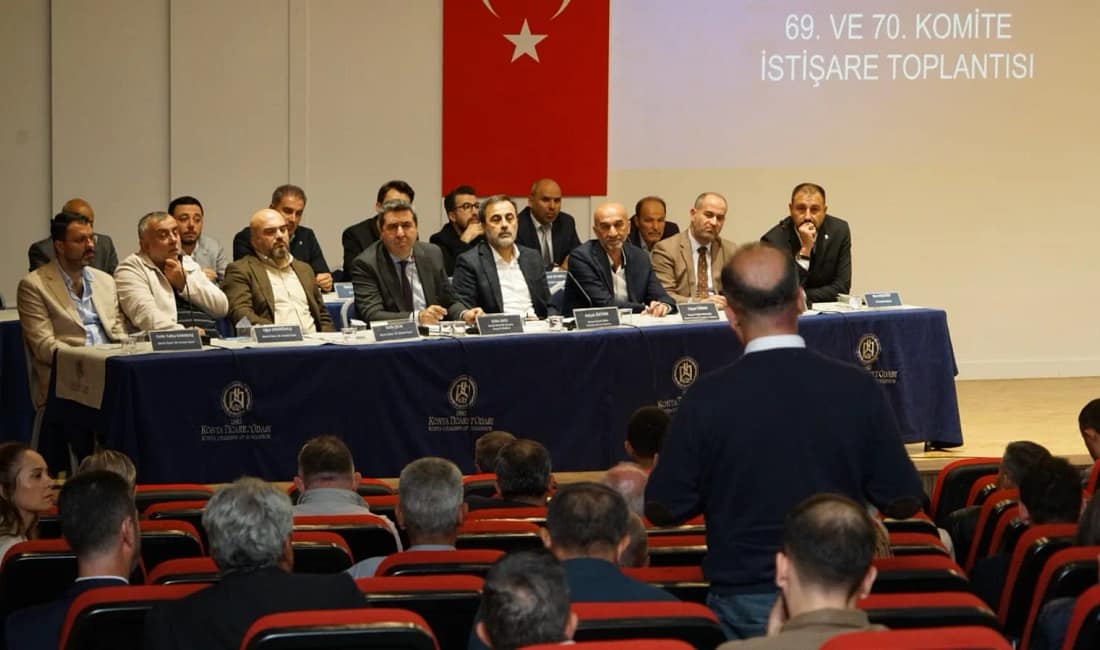 KTO’da sağlık ve medikal sektörleri istişare toplantısında buluştu Konya Ticaret Odası’nda düzenlenen toplantıda sağlık ve medikal sektörlerinin sorunları