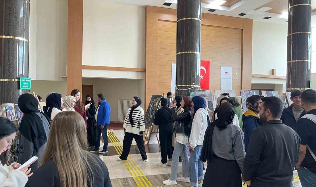 Bingöl’de gençlerin el emeği ürünleri sergide buluştu Bingöl Gençlik Merkezi’nde eğitim alan gençlerin ürettiği ahşap, resim, filografi