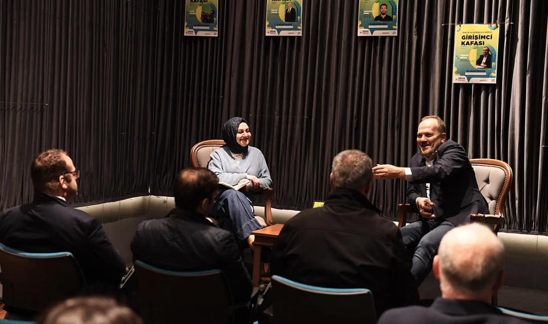 Girişimci Kafası devam ediyor Osmangazi Belediyesi, gençlerin girişimcilik alanında farkındalık kazanmalarını amaçlayan söyleşilerine bir