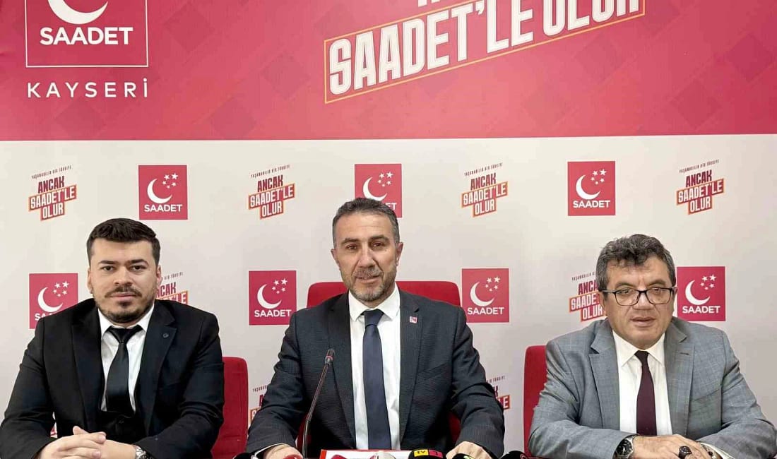 Saadet Partisinden Kayseri’de kadın cinayetlerine tepki Saadet Partisi Kayseri İl Başkanı Erdal Altun, kadın cinayetlerinden alkollü
