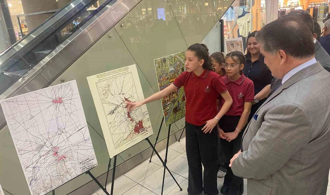 Eskişehirli öğrenciler ilk modern harita sergisini açtı Eskişehir Murat Atılgan Ortaokulu öğrencileri, TÜBİTAK yarışması kapsamında Türkiye’nin ilk
