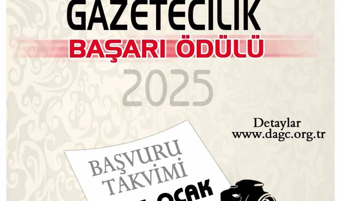 Doğu Anadolu’da gazeteciler için 2025 başarı ödülleri başlıyor Doğu Anadolu Gazeteciler Cemiyeti ile Doğu Anadolu Gazeteciler Federasyonu iş