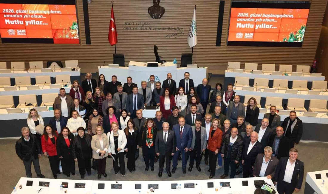 Nilüfer’de muhtarlarla ortak akıl vurgusu Nilüfer Belediye Başkanı Şadi Özdemir, yılın son muhtarlar buluşmasında 2026’ya