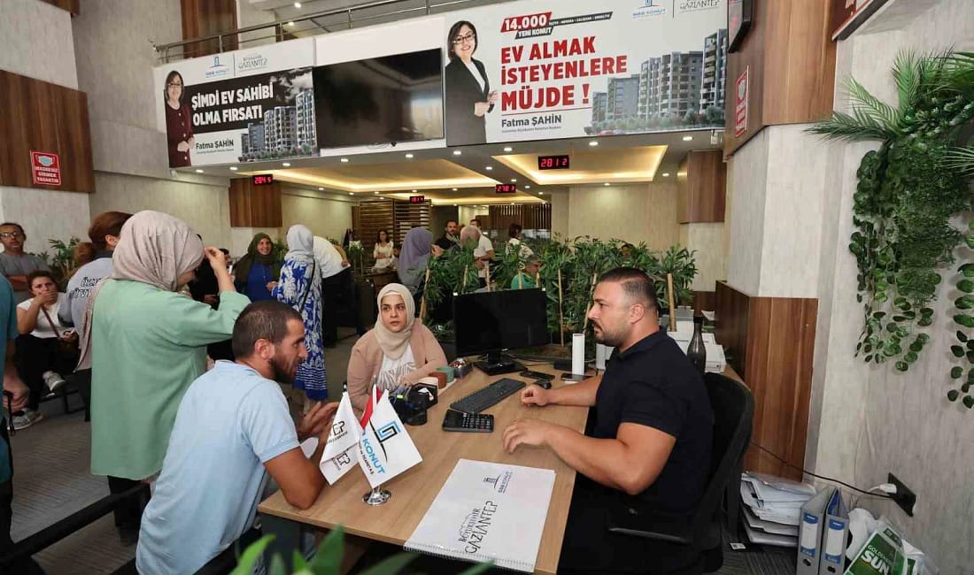 GBB Konut uygun ödeme ile ev sahibi yapıyor Gaziantep Büyükşehir Belediyesi iştiraki GBB Konut, Kuzeyşehir ve Güneyşehir’de hayata