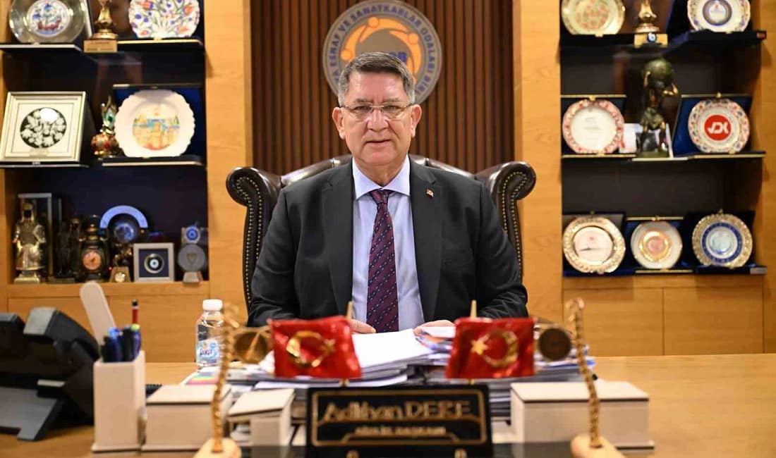 TESK Başkan Vekili Adlıhan Dere’den yerli üretim ve esnafa birlik çağrısı Adlıhan Dere, Yerli Malı Haftası’nda yaptığı açıklamada yerli üretimin ekonomik