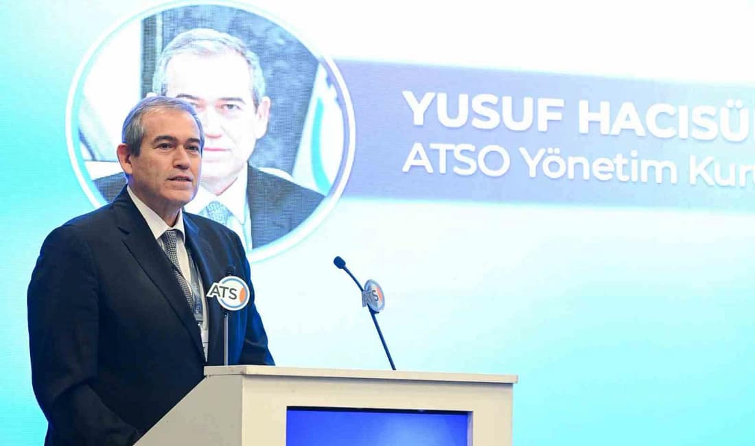 Antalya 2050 vizyonu ortak akılla şekillenecek ATSO Başkanı Yusuf Hacısüleyman, Antalya’nın gelecek 25 yılına yön verecek