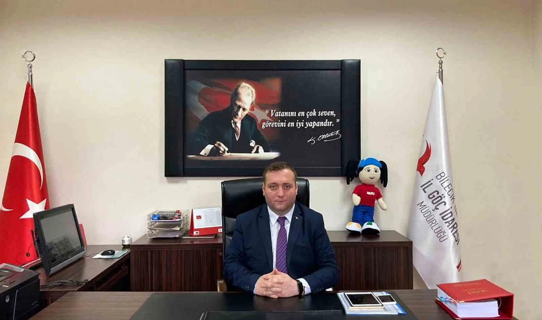 Bilecik İl Göç İdaresine yeni müdür atandı İçişleri Bakanlığı Bilecik İl Göç İdaresi Müdürü Samet Kamber’i görevden