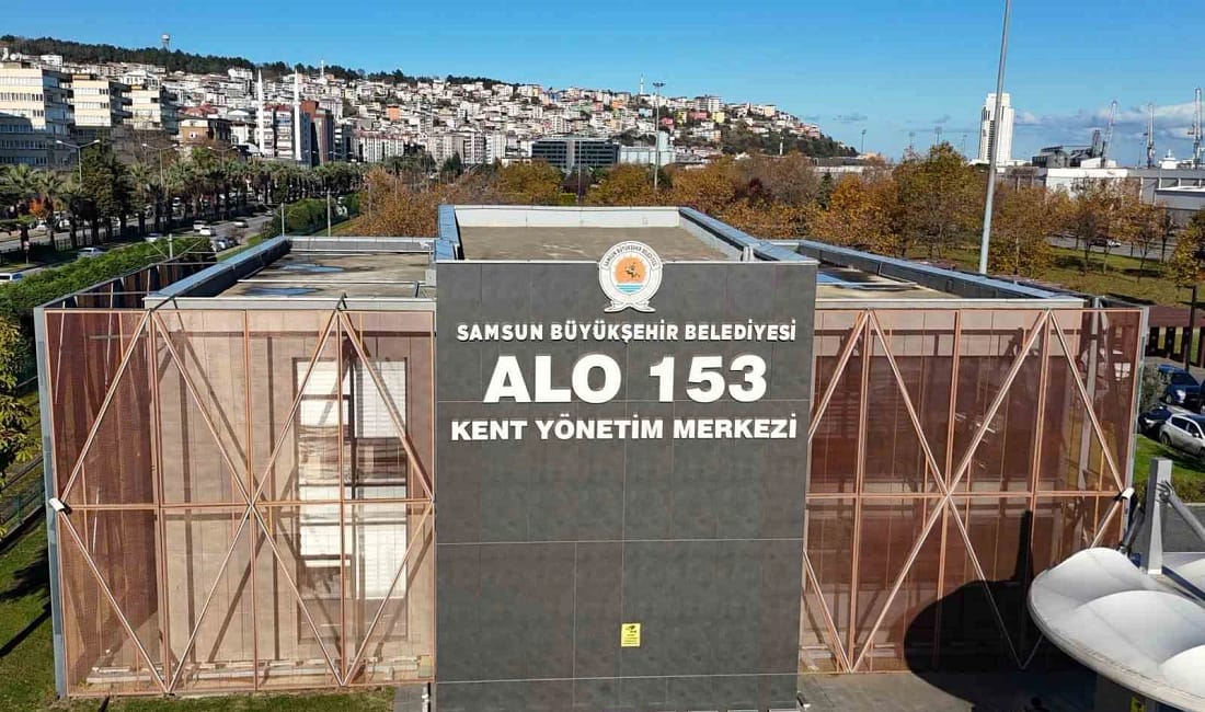 ALO 153 Çözüm Merkezi 2025’te 1 milyonu aşkın çağrıya yanıt verdi Samsun Büyükşehir Belediyesinin vatandaşla iletişim hattı ALO 153 Çözüm Merkezi,