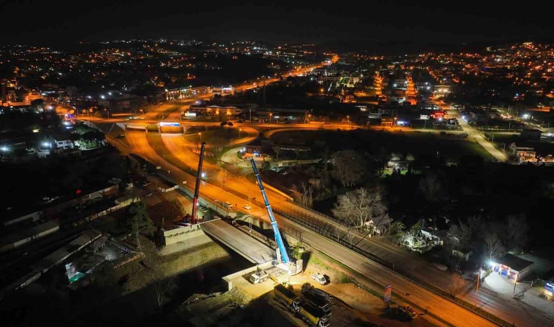 Geçit Köprüsü ile Mudanya Yolu’na kalıcı çözüm Bursa Büyükşehir Belediyesi’nin Osmangazi, Nilüfer ve Mudanya’yı kesiştiren Geçit Köprüsü