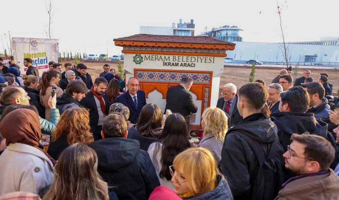 Meram Belediyesi’nden üniversite öğrencilerine final desteği Meram Belediyesi ve Meram Gençlik Meclisi, final haftasında Necmettin Erbakan