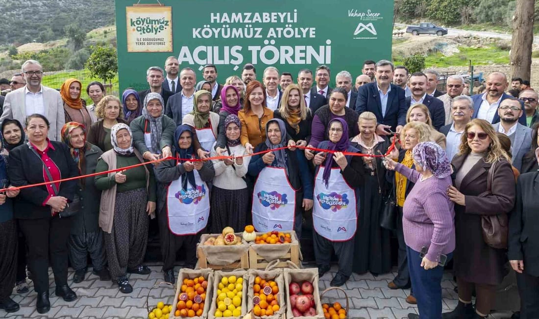 Seçer’den kırsal kalkınma ve üretim vurgusu Mersin Büyükşehir Belediye Başkanı Vahap Seçer, Hamzabeyli’de açılan Köyümüz Atölye