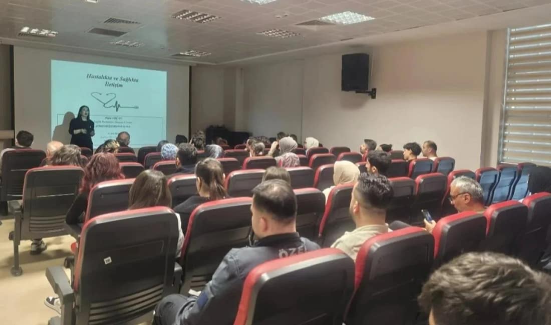 Ayancık’ta sağlık çalışanlarına iletişim eğitimi Ayancık Devlet Hastanesi’nde düzenlenen eğitimde sağlık çalışanlarına iletişim, empati ve