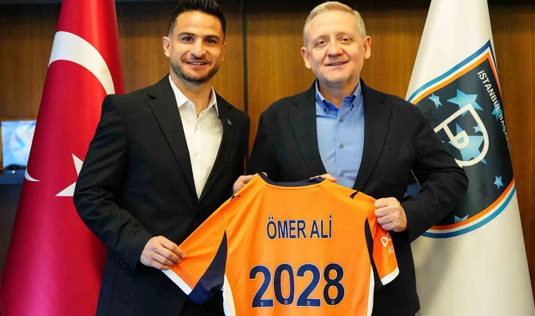Başakşehir’den Ömer Ali kararı RAMS Başakşehir, takım kaptanı Ömer Ali Şahiner ile 2027-2028 sezonu