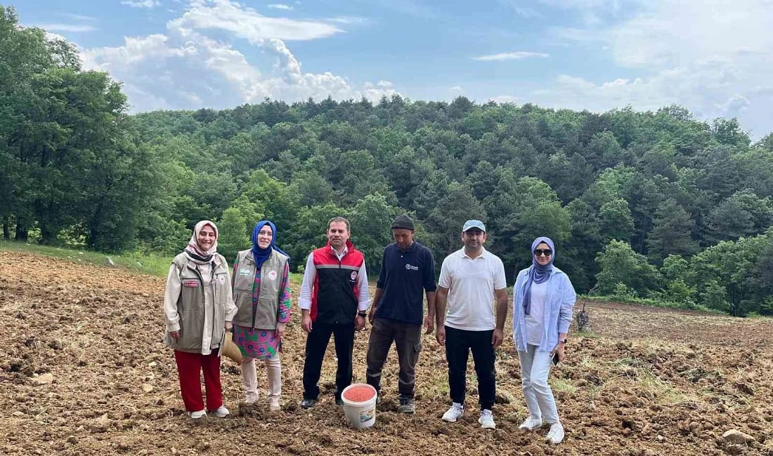 “TAKE” projesiyle tarım arazileri boş kalmayacak “Tarım Arazilerinin Kullanımının Etkinleştirilmesi, Desteklenmesi Projesi” kapsamında Orhaneli ilçesinde sorgun