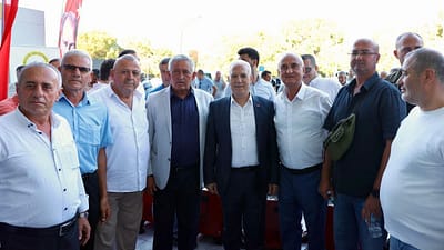 Mustafa Bozbey’in açıkladığı projeyle 38 kırsal mahalleye salça makinesi dağıtıldı.