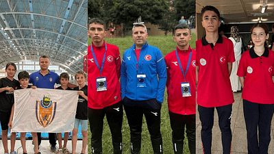İnegöl Belediyespor’un genç sporcuları, yüzme ve oryantiringde hem Türkiye’de hem