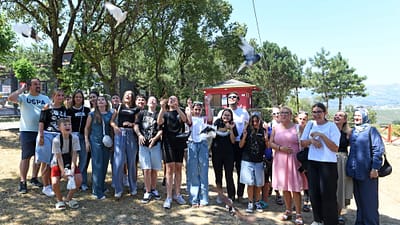 Bosna Hersekli öğrenciler, Osmangazi Belediyesi’nin ev sahipliğinde hem Bursa’yı tanıma