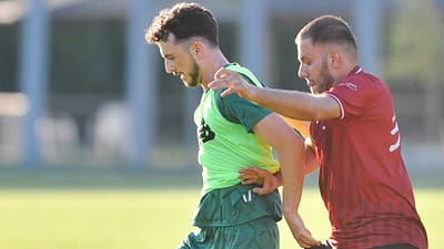 Yeni sezon hazırlıkları kapsamında oynanan antrenman maçında yeşil beyazlılar, Üsküp