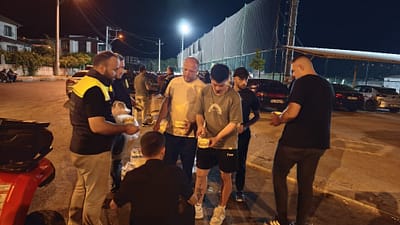 Bursa'nın Kestel-Gürsu bölgesinde, geniş bir alanda etkisini gösteren orman yangını