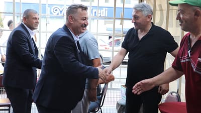 Anahtar Parti Karacabey İlçe Başkanlığı tarafından düzenlenen üye katılım toplantısında