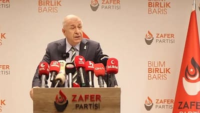 Zafer Partisi lideri Prof. Dr. Ümit Özdağ, Erdoğan-Bahçeli-Öcalan modelinin milli