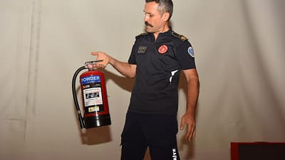 Yıldırım Belediyesi Afet İşleri Müdürlüğü, belediye çalışanları ve özel güvenlik